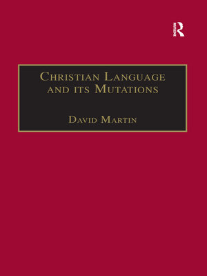 cover image of Christian Language and its Mutations